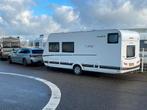 Supermooie caravan, 6/7 persoons, slechts 4 jaar oud, Caravans en Kamperen, Caravans, 90 kg, Standaardzit, 7 tot 8 meter, 750 - 1000 kg