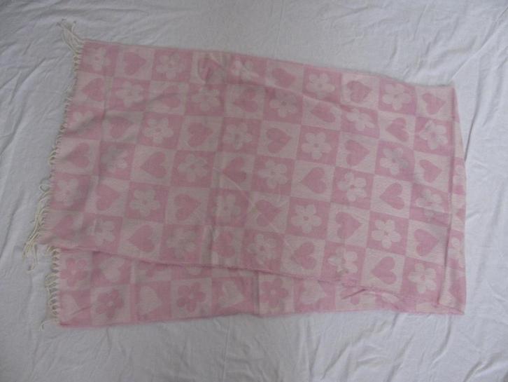 Sjaal met print, 180 x 50, z.g.a.n., Kleding | Dames, Mutsen, Sjaals en Handschoenen, Zo goed als nieuw, Sjaal, Maat 46/48 (XL) of groter