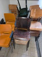 Partij stoelen 38 stuks, Ophalen, Gebruikt, Bruin, Vijf, Zes of meer stoelen