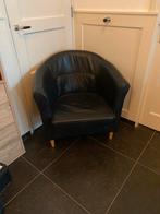 Twee lederen fauteuils in goede staat, Huis en Inrichting, Fauteuils, Ophalen of Verzenden, Gebruikt, Leer, 75 tot 100 cm