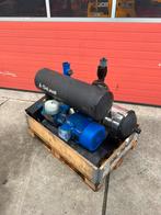 Delaval dvpf2000 , spray box , 500/r22,5 platte wagen, Ophalen