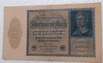 Reichsbanknote 10000 Mark, Postzegels en Munten, Ophalen of Verzenden, Duitsland, Los biljet