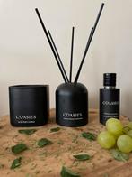 Geurkaars, Stokjes & Roomspray - Champagne Geur, Overige materialen, Zwart, Nieuw, Ophalen of Verzenden