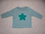 K90 Groen shirtje HEMA maat 62, Kinderen en Baby's, Babykleding | Maat 62, Ophalen of Verzenden, Zo goed als nieuw, Hema, Jongetje
