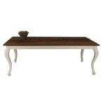 EETTAFEL Queen Ann Teak blad white-wash160 cm Laagste prijs, Eettafel Queen Ann Teak blad white-wash160 cm Laagste prijs, Teakhout