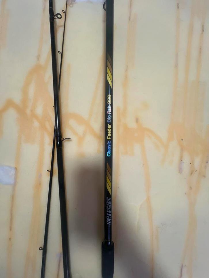 Sensas Classic Feeder Big Fish 390 Werphengel, Watersport en Boten, Hengelsport | Karpervissen, Gebruikt, Werphengel, Ophalen of Verzenden