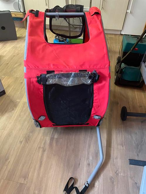 Hondenfietskar Maat M, Fietsen en Brommers, Fietsaccessoires | Aanhangers en Karren, Gebruikt, Hondenkar, Minder dan 20 kg, Opvouwbaar
