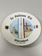 herdenkings-Bord La Guillaume Tell Wormhout 1995 porselein, Antiek en Kunst, Antiek | Wandborden en Tegels, Ophalen of Verzenden