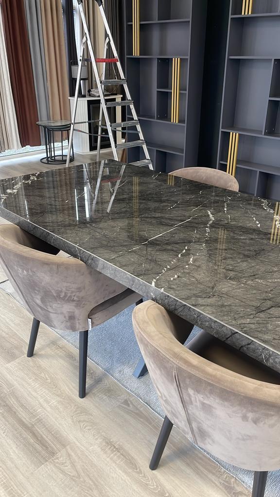 Eettafel, Huis en Inrichting, Tafels | Eettafels, Zo goed als nieuw, 100 tot 150 cm, 200 cm of meer, Rechthoekig, Ophalen of Verzenden