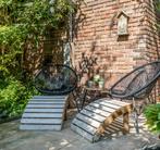 Tuin stoelen en bankstel, Tuin en Terras, Ophalen, Gebruikt, Kunststof
