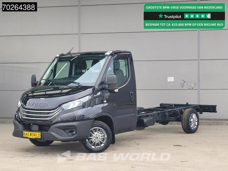 Iveco Daily 35S18 Automaat BPM VRIJ! 410WB Chassis Cabine LE, Auto's, Bestelauto's, Bedrijf, Te koop, Achteruitrijcamera, Airconditioning