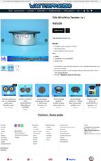 Vifa MG27SG29 Tweeter ( 1x ) Hoog driver, Overige merken, Gebruikt, ., Ophalen of Verzenden