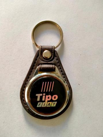 Fiat Tipo auto sleutelhanger logo auto's vintage automerk 1 beschikbaar voor biedingen