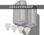 NIEUWE Buitenlamp gevellamp RVS 2 stuks Op=Op!, Minder dan 50 watt, Wandlamp, Waterbestendig, Nieuw