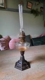 Oude Olielamp met Glas, Ophalen