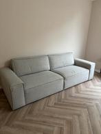Karwei 3‑zits bank/bankstel Mack – Zandgrijs – Nette staat, Huis en Inrichting, Banken | Sofa's en Chaises Longues, Ophalen, 75 tot 100 cm