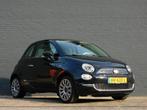 Fiat 500 1.2 Lounge LEER! PANODAK! FULLMAP NAVI! CLIMA! LM V, Gebruikt, 4 cilinders, 840 kg, Zwart
