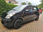 Nissan Pixo 1.0 50KW 5D 2011 Zwart airco APK 16-7-2026, Voorwielaandrijving, 200 kg, 4 stoelen, Origineel Nederlands