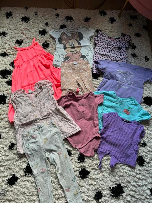 Diverse zomerkleding maat 92/98, Kinderen en Baby's, Kinderkleding | Maat 98, Gebruikt, Meisje, Shirt of Longsleeve, Verzenden