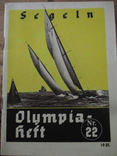 3e Rijk - Olympia-heft 1936 #2, Verzamelen, Militaria | Tweede Wereldoorlog, Overige soorten, Boek of Tijdschrift, Duitsland, Verzenden