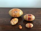 Matroesjka houten ei eieren 5 in 1, Antiek en Kunst, Ophalen of Verzenden