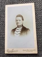 CDV, Vrouw, Berend Zweers, Haarlem, Carte de Visite, Verzamelen, Ophalen of Verzenden, Voor 1940, Gebruikt, Foto