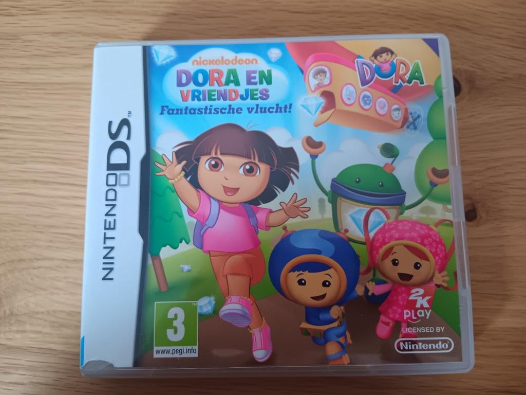 Dora en Vriendjes Fantastische Vlucht - Nintendo DS, Puzzel en Educatief, Gebruikt, 1 speler, Ophalen of Verzenden