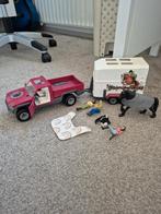 Schleich auto en trailer, Ophalen, Zo goed als nieuw