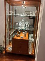 Vitrinekast inculsief swarovski, Huis en Inrichting, Kasten | Vitrinekasten, Ophalen, 50 tot 100 cm, Zo goed als nieuw, 150 tot 200 cm