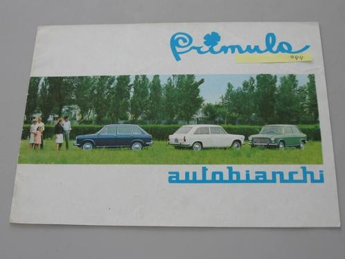 AB 044 AUTOBIANCHI Primula, folder 1967, Boeken, Auto's | Folders en Tijdschriften, Zo goed als nieuw, Overige merken, Ophalen of Verzenden