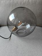 Karwei tafellamp Finn, Huis en Inrichting, Lampen | Tafellampen, Ophalen, Zo goed als nieuw, Glas, Minder dan 50 cm