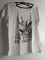 Tshirt konijntjes koppel | primark | maat m, Primark, Ophalen of Verzenden, Gedragen, Maat 38/40 (M)