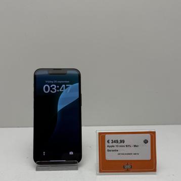 Apple iphone 13 mini 93% Zeer Nette staat - Met Garantie beschikbaar voor biedingen