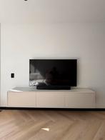Tv wandmeubel hotel chique japandi design tv designmeubel, Japandi, 150 tot 200 cm, Nieuw, Ophalen of Verzenden