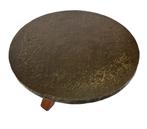 Vintage salontafel rond brutalist jaren 60 minimalist design, Huis en Inrichting, Tafels | Salontafels, Gebruikt, 50 tot 100 cm