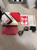 Nintendo 3DS XL Rood In Doos, 1 speler, Zo goed als nieuw, Vanaf 7 jaar, Ophalen