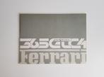 Ferrari 365 GTC4 brochure + bijlage - N. 55/71, Ophalen of Verzenden, Ferrari, Ferrari