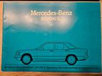 Mercedes 190 brochure 1982 Nederland, Ophalen of Verzenden, Zo goed als nieuw, Mercedes