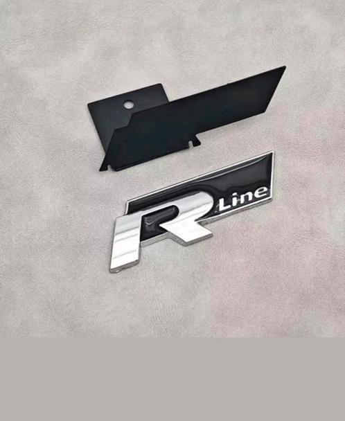 Te koop Nieuw r line logo grill/tiguan/passat/golf/vw/polo, Auto diversen, Autostickers, Ophalen of Verzenden