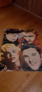 Elvis, Monroe, Boggard James Dean Poster BRAVO, Gebruikt, Ophalen of Verzenden, A1 t/m A3, Film en Tv
