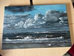 Schilderij Zeegezicht - Louis Hagen Inspiratie (rek 3), Ophalen of Verzenden