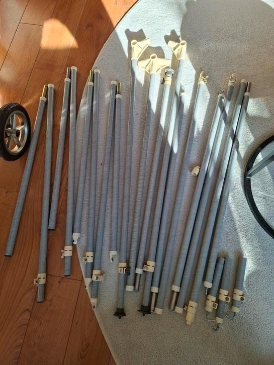 Isabella glasfiber carbonx frame G14-G16 voortent luifel, Caravans en Kamperen, Tentaccessoires, Zo goed als nieuw, Ophalen of Verzenden