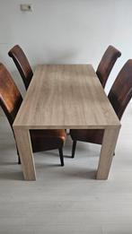 Tafel te koop - 0,9x1,6x0,75m. Exclusief stoelen, Huis en Inrichting, Tafels | Eettafels, Ophalen, Rechthoekig, 200 cm of meer