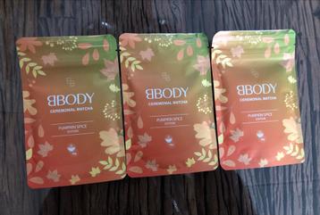 Bbody matcha pumkin spice 3 x nieuw beschikbaar voor biedingen