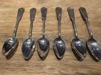 Zilver bestek setje lepeltjes 2e gehalte Nederland., Ophalen of Verzenden, Zilver
