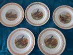 Vintage Limoges dinerborden met vogeldecor, Antiek en Kunst, Antiek | Servies los, Ophalen of Verzenden
