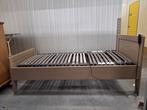 Nieuw electrisch verstelbaar bed 90x200 cm, Verstelbaar, 90 cm, Eenpersoons, Beige