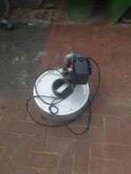 Rvs filter met pomp incl polyester waterbak, Ophalen, Zo goed als nieuw, Vijverfilter