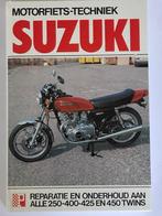 Suzuki GS GS(X) 250/400/425/450 1979-1982 Motorfietstechniek, Motoren, Handleidingen en Instructieboekjes, Suzuki