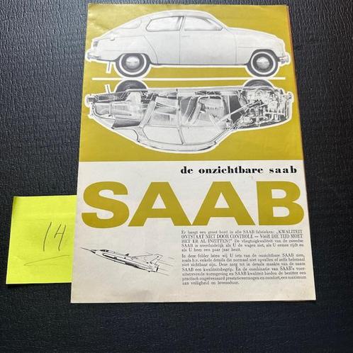 SAAB 93 - 1957  (#14), Boeken, Auto's | Folders en Tijdschriften, Gelezen, Overige merken, Verzenden